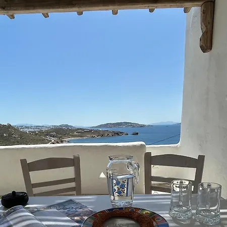 Blue And White Mykonos Ap2 Apartment *