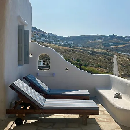 Apartment Blue And White Mykonos Ap2