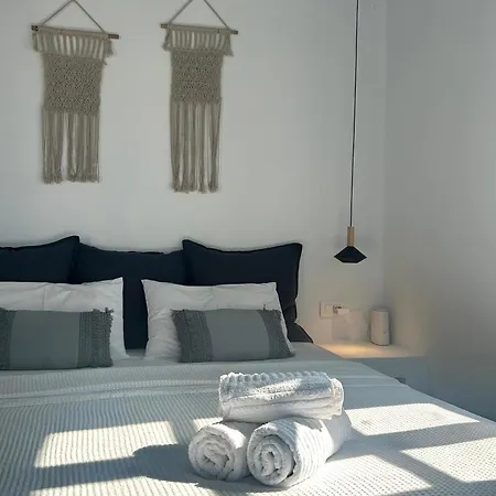 Apartment Blue And White Mykonos Ap2 *